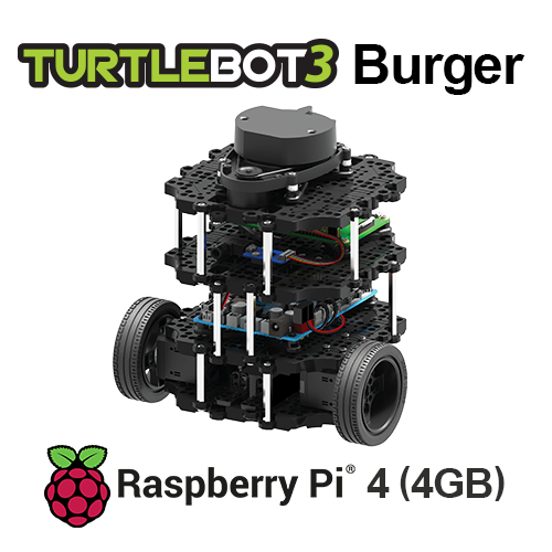 TURTLEBOT3 BURGER 未使用 TurtleBot 3 Burger RPi4 4GB [US] – ROBOTIS AMERICA