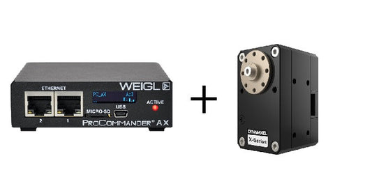 Weigl Controls + DYNAMIXEL Quick Start Announcement