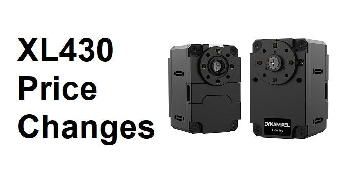 XL430 Price Change & X-Series Accessories