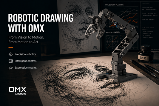 Robots In Art: Exploring OMX Trajectory Control