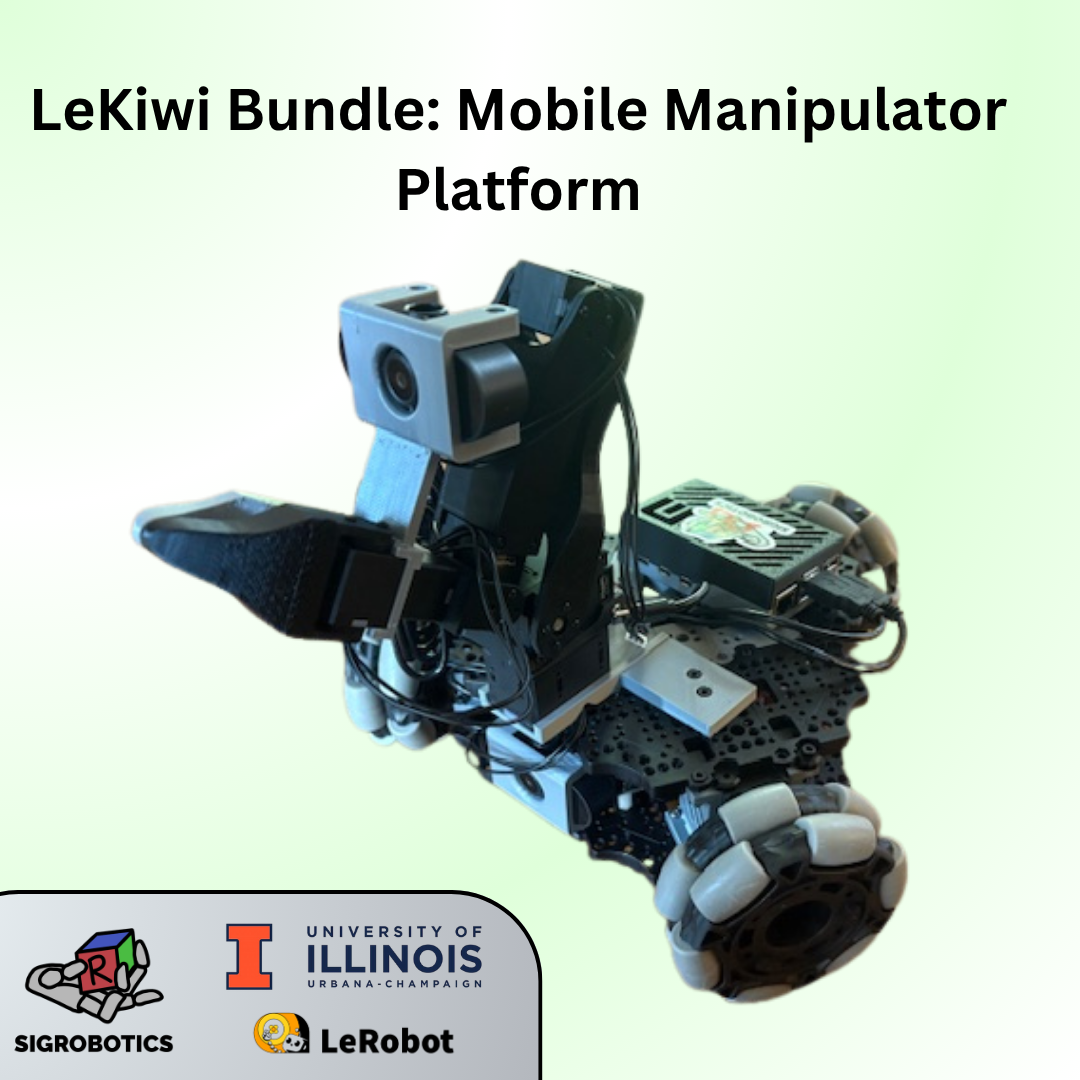 LeKiwi Bundle - Low-Cost Mobile Manpulator	